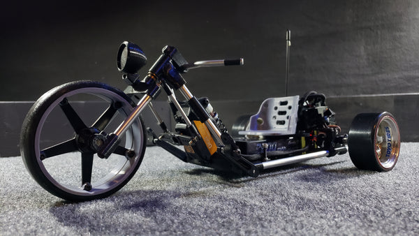 Dinky R/C 6th scale "Hard-Tail" Drift Trike