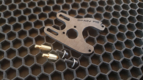 Dinky R/C 12mm Carbon motor plate