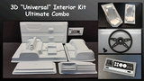 3D Universal Interior Kit (White)